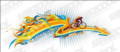 The trend of cycling element vector material