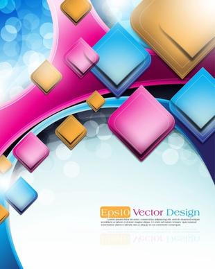 the trend of dynamic flare background 02 vector