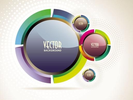 the trend of dynamic flare background 03 vector