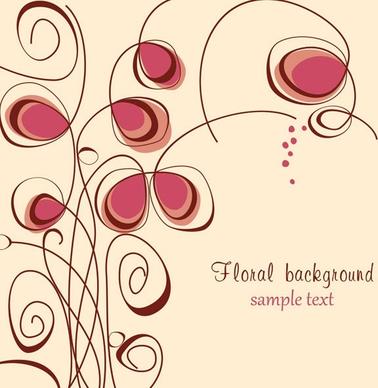 the trend of handpainted pattern vector 4