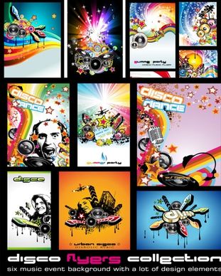 the trend of music style pictures vector