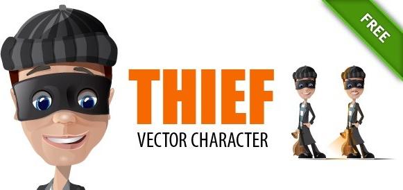 thief vector characters