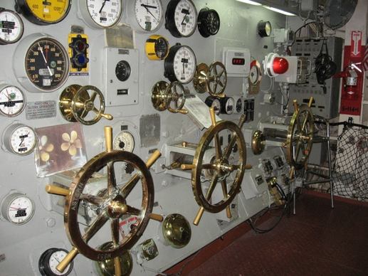 throttle panel control uss midway