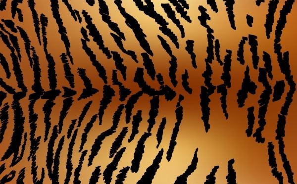 tiger leather background dark stripes decor