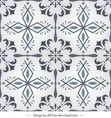 tile pattern template elegant classic european symmetry