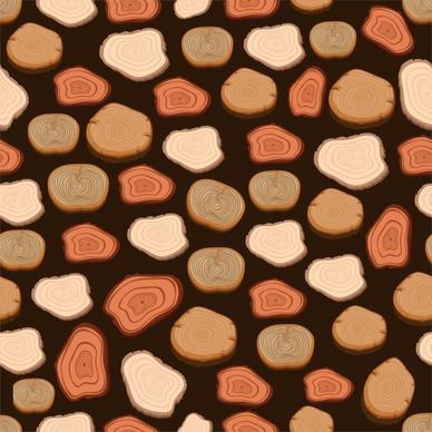 timber log background colored repeating design