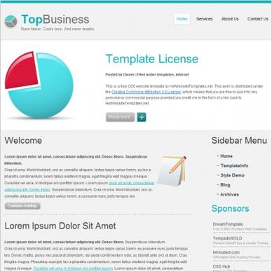Top Business Template