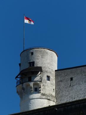 tower flag austria