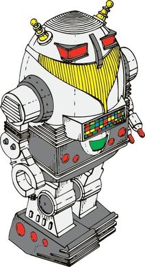 Toy Robot clip art
