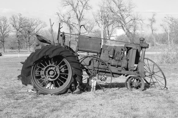 tractor antique vintage