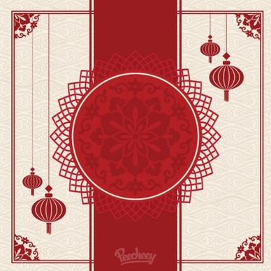 traditional chinese background template