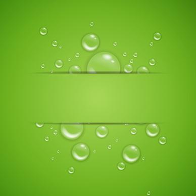 transparent bubbles with background vector