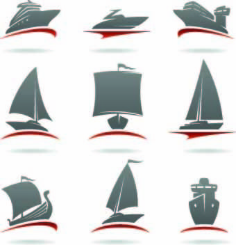 transport logo illustration vector