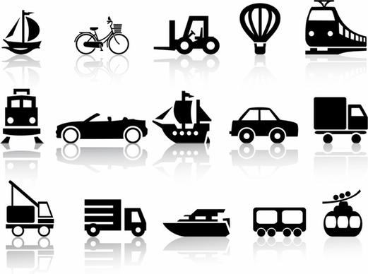 Transportation icons 2