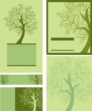 tree template 01 vector
