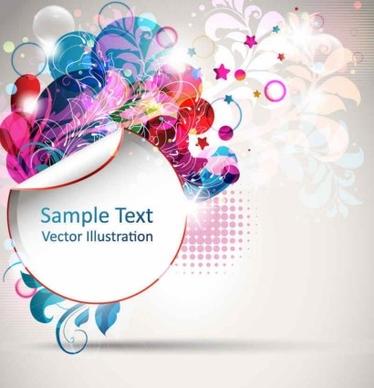 trend creative posters background vector