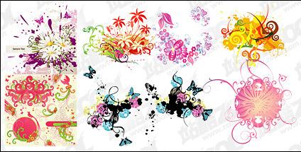 Trend pattern vector material