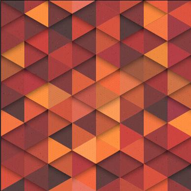 triangle multilayer seamless vector pattern