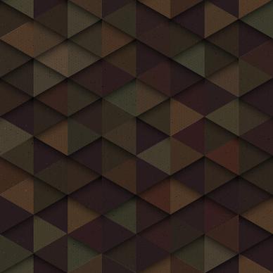 triangle multilayer seamless vector pattern