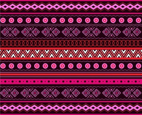 tribal pattern template pink repeating design