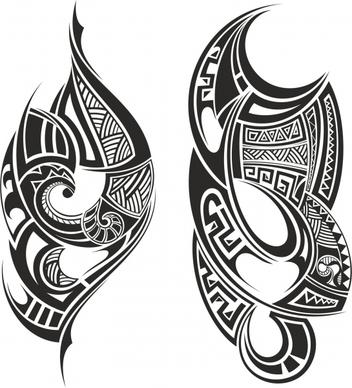 tribal tattoo free cdr vectors art