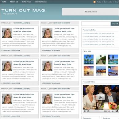 Turn Out Mag Template