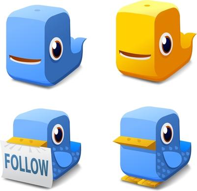 Twitter Block Icons icons pack