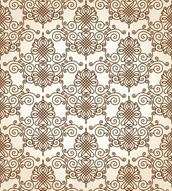 decorative pattern template elegant classic symmetric design