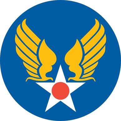 Us Army Air Corps Shield clip art