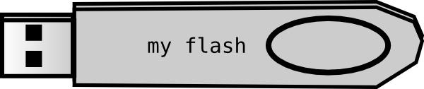 Usb Flash Disk clip art