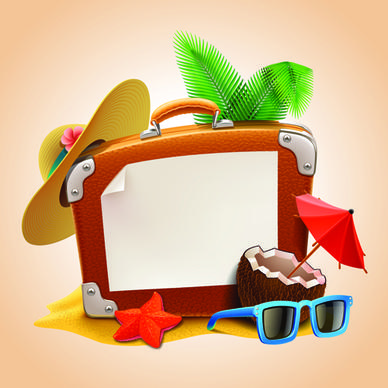 vacation design vector backgrounds