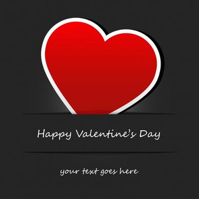 valentine39s day greeting card vector