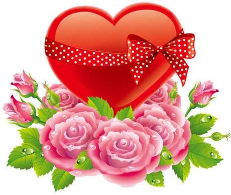 Valentine’s Day Rose Love Background
