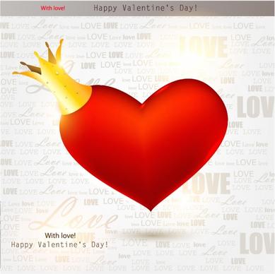 valentine hearts vector elements