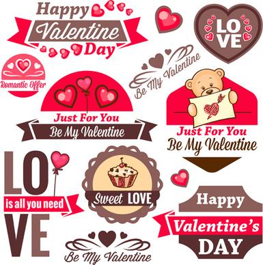valentines day romantic labels