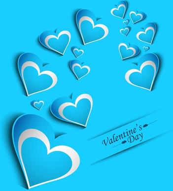 valentines day wedding colorful love card background illustration