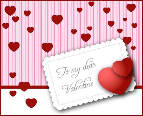 Valentine's heart free vector