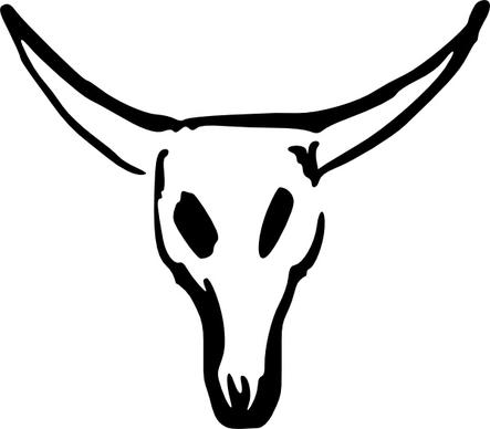 Valessiobrito Cow Skull clip art