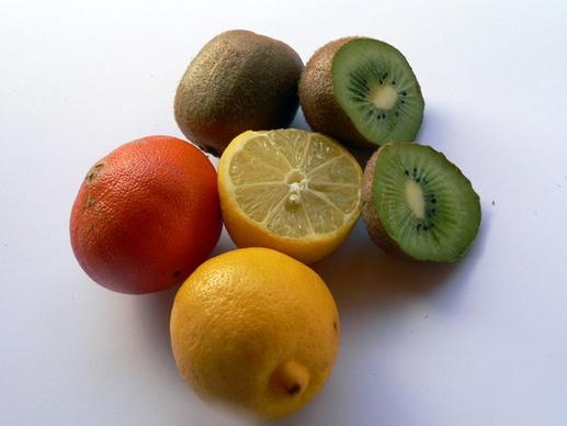 various citrus fruit