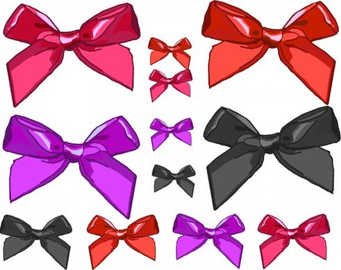 various size clip art bows