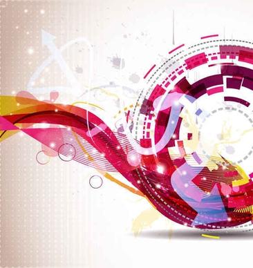 vector abstract background design