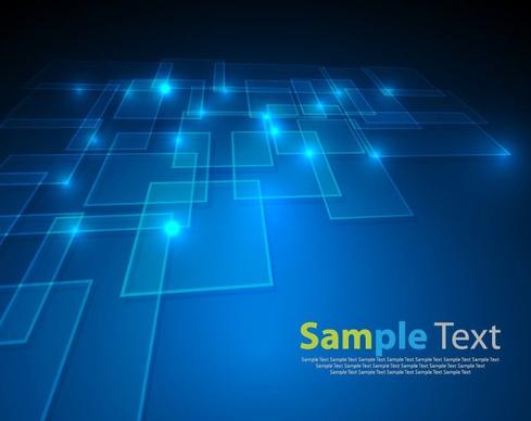 Vector Abstract Blue Background 2