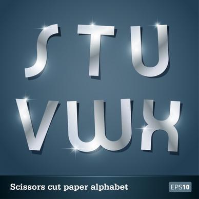 vector alphabet wordart