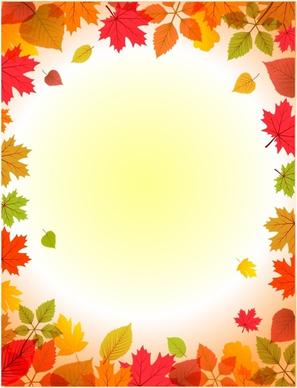 Vector Autumn Background