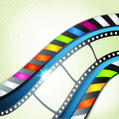 vector background with film elements