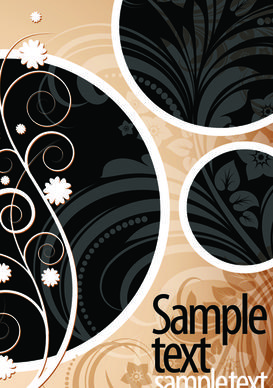vector background with stylish elements art