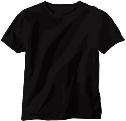 vector black tshirt