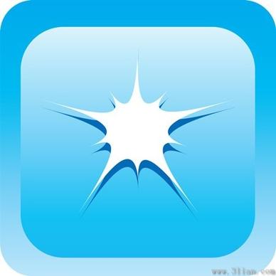 vector blue background graphics icon