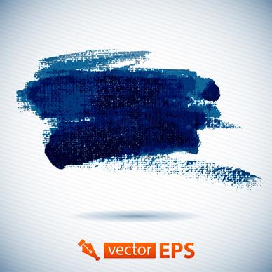 vector blue watercolor stains background