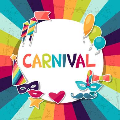 vector carnival holiday background design